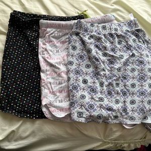 bundle of 3 pairs of 22/24 pajama shorts